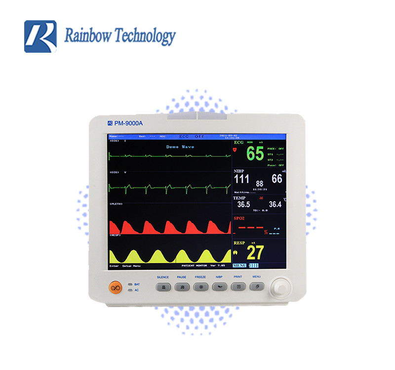 Pathological Analysis Multi Parameter Patient Monitor Optional Mobile Cart 12.1 Inch