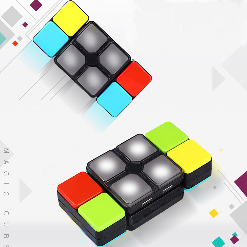 LED Music Magic Cube Changeable Game Creative For Children