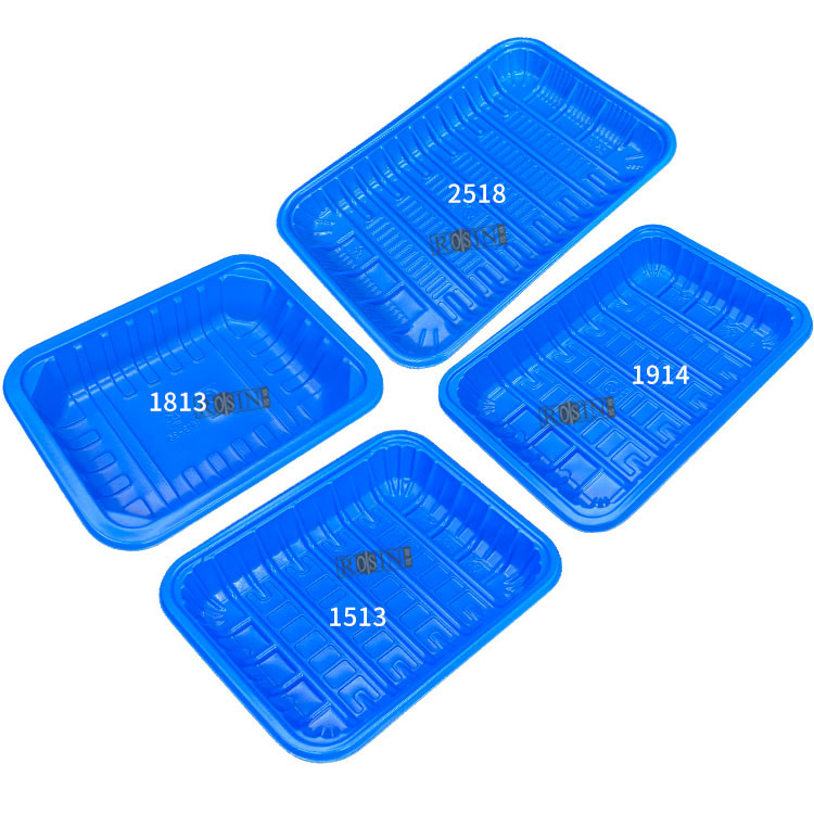 Disposable PET Fresh Food Tray Customizable For Flesh Meat And Vegetable