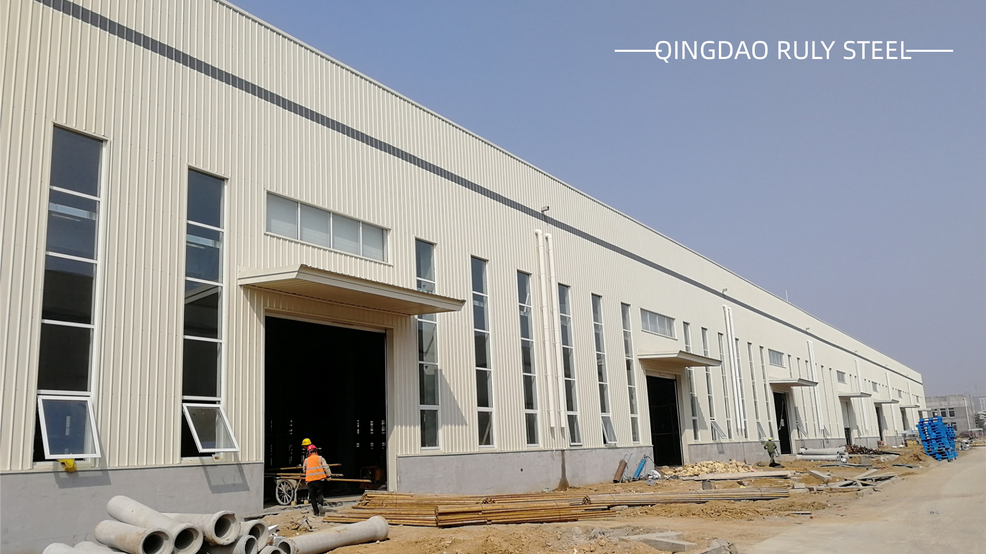 Excellent Fire Performance Environmental Friendly High Energy Efficiency Modern Construction Factory Buildings Workshop