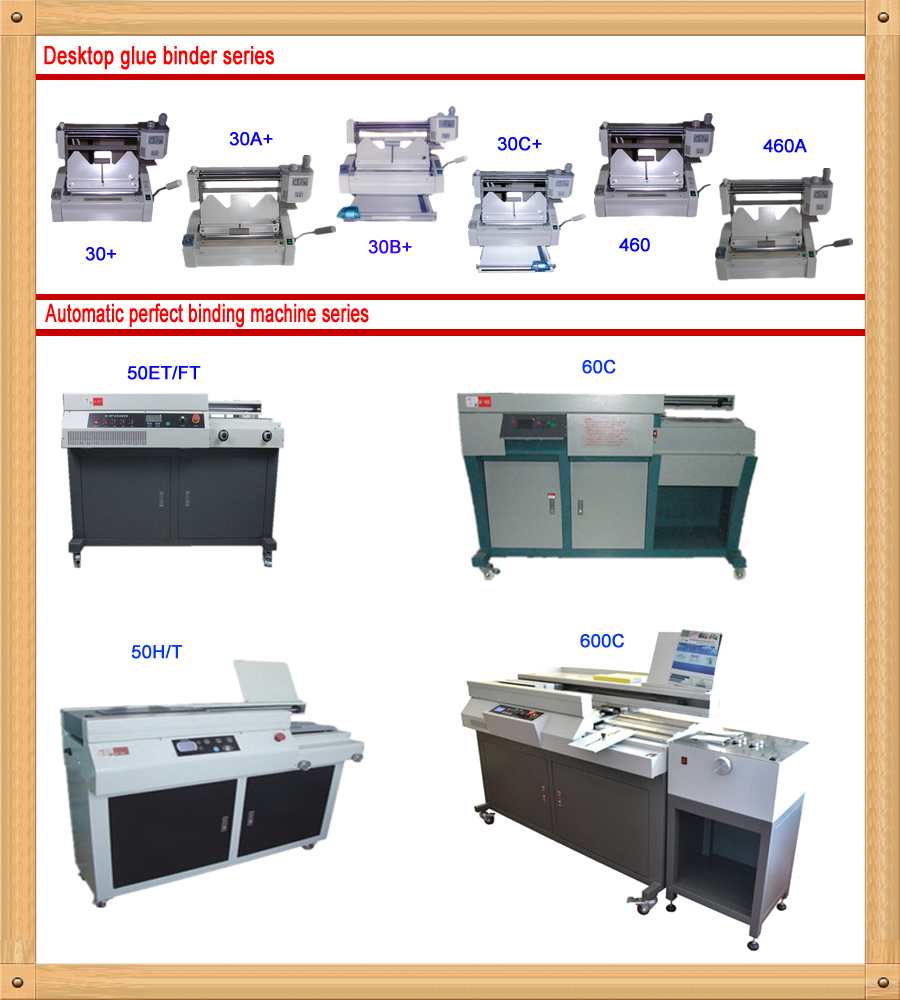 A3 size manually book binding machine DC-460A book binder machine