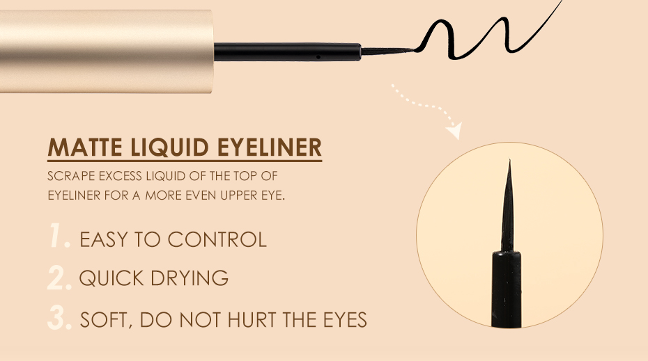 2 In 1 14ml Waterproof Eyeliner Mascara Set Natural Lengthening