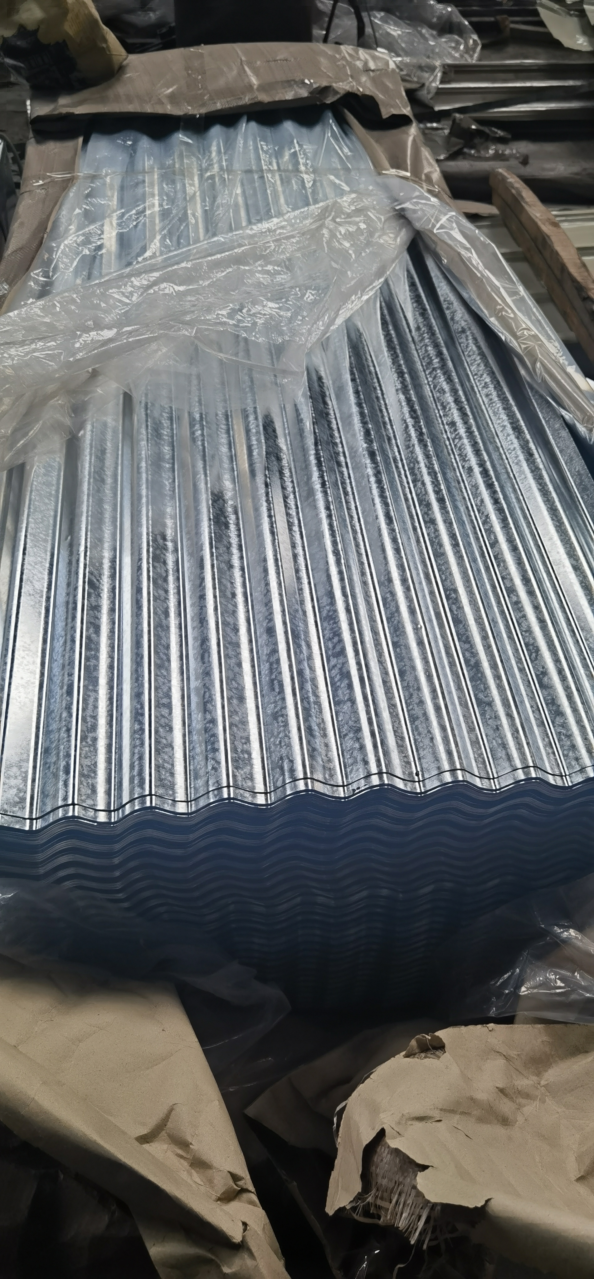 ASTM/AISI/SGCC/CGCC/TDC51DZM/TDC52DTS350GD/TS550GD/DX51D Z Q195-q345 GI Corrugated Roofing Sheets for Mobile House Panel
