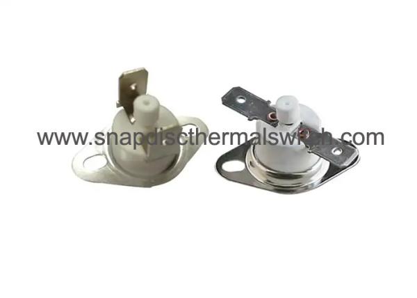 Manually Reset Bimetal Thermostat KSD301 Thermostat 16A 250V , 10A Thermal