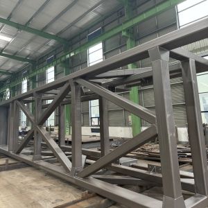 Q235B Q355B Pipe Rack Structure Chemical Steel Framework Construction