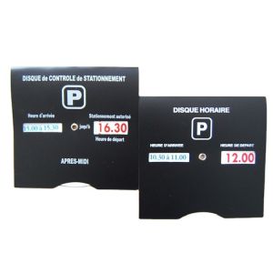 HM3604 Automatic Timing Parking Timer with Customized Logo Printed Plastic