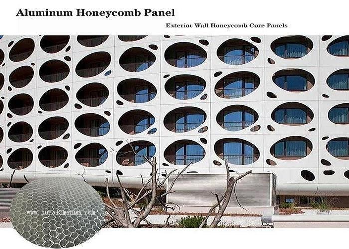 Fireproof Aluminum Honeycomb Plate , ASTM Aluminum Honeycomb Panels 4x8