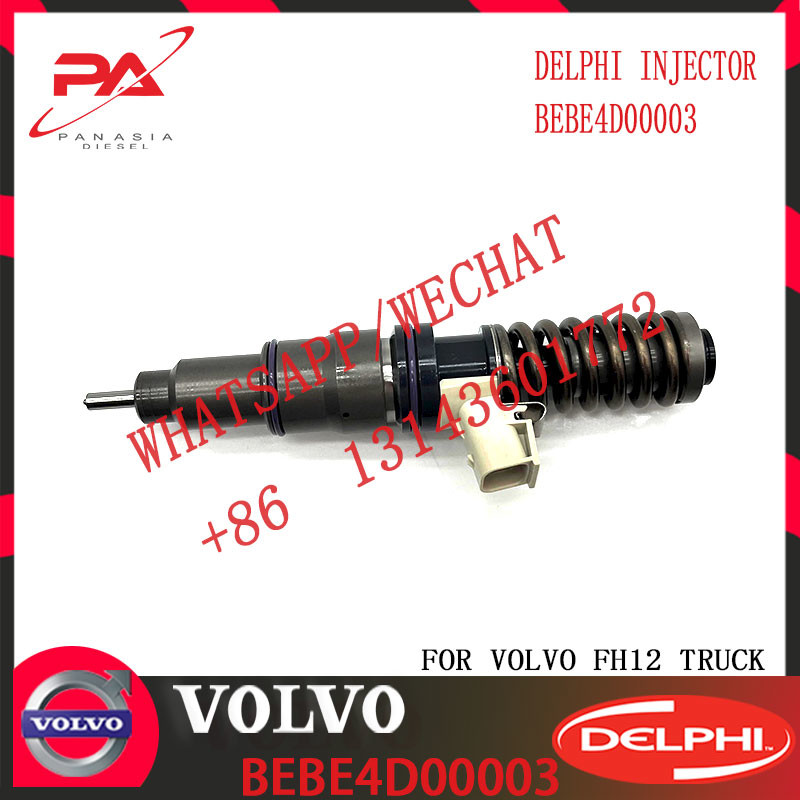 Diesel Engine Fuel Common Rail Injector 20497849 BEBE4D00203 BEBE4D00003 for V-O-L-V FH12 TRUCK 425 / 435 BHP