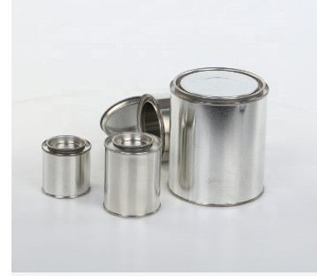 100ml Custom Tin Cans Moisture Proof Small Metal Paint Pots