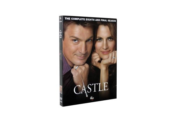 Free DHL Shipping@New Release HOT TV Series CASTLE Season 8 Complete BoxSet