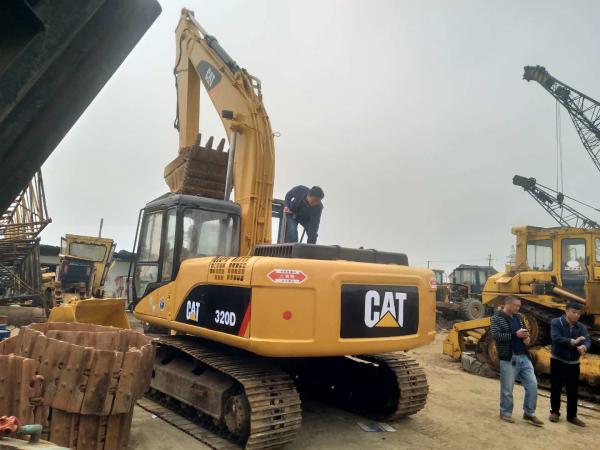 320D Used Crawler Excavator Caterpillar C6.4 engine 20T weight with Original