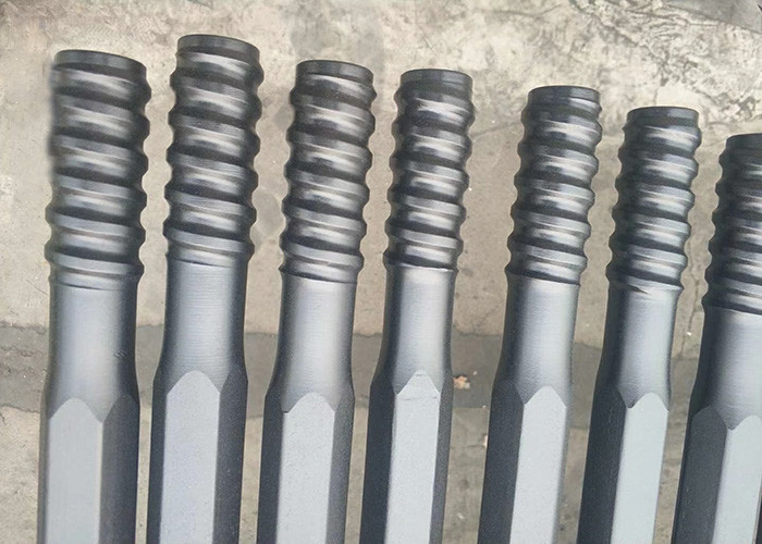 3.66m Length MF T45 Drill Rod Quarrying Tunneling Blasting Mining Machine Parts