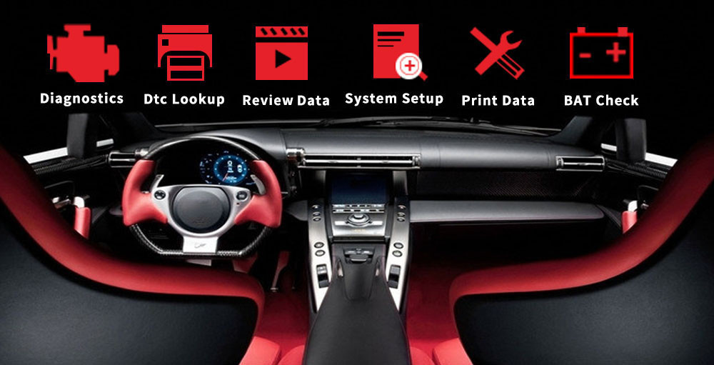 2021 version smart car diagnostic car scanner tool for all OBD2 EOBD Cars After 1996