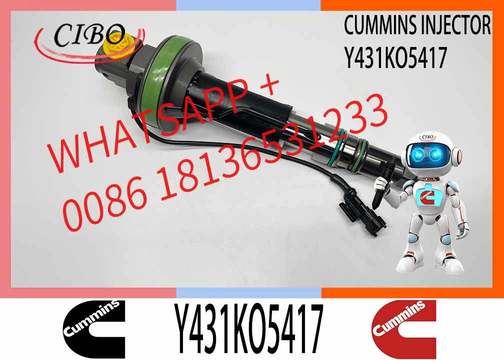 Y431K05417 QSK19 Diesel Engine Common Rail Fuel Injector Y431K05558 4964171