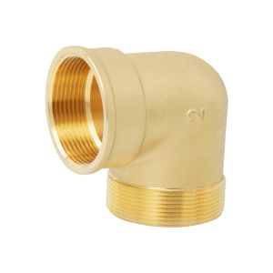  BSP NPT Thread Brass Equal Elbow Plumbing Fitting FM 3/8&quot; 1/2&quot; 3/4&quot; 1&quot; Manufactures