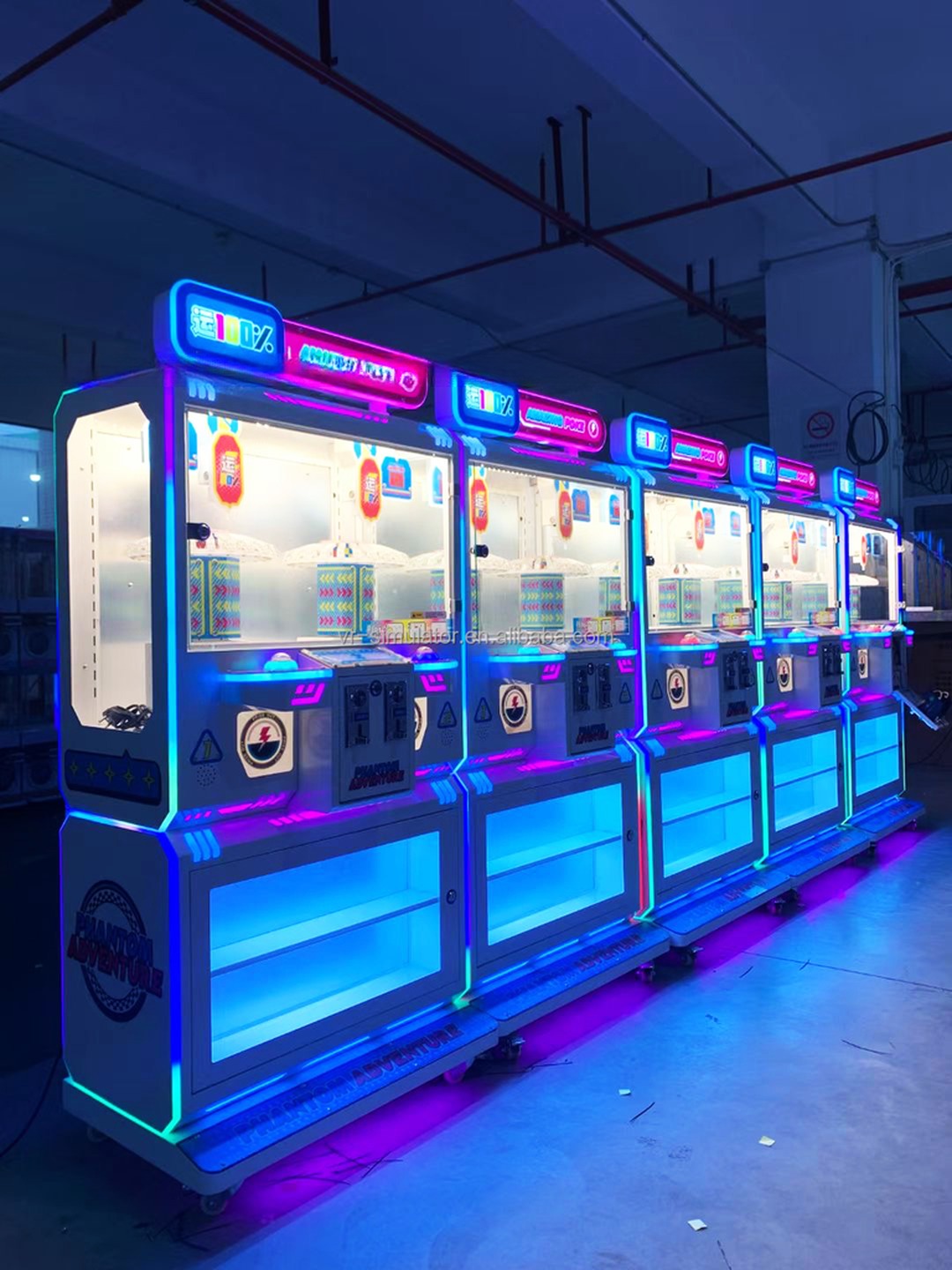 Dreamland High Quality Coin Arcade Clip Game Machines Coin Operated Customized Boutique Clip Prize Game Machines