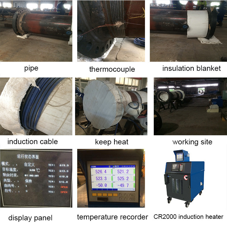 40KVA Induction Heater Welding Machine Air Cooling For Post Weld Heat Treatment