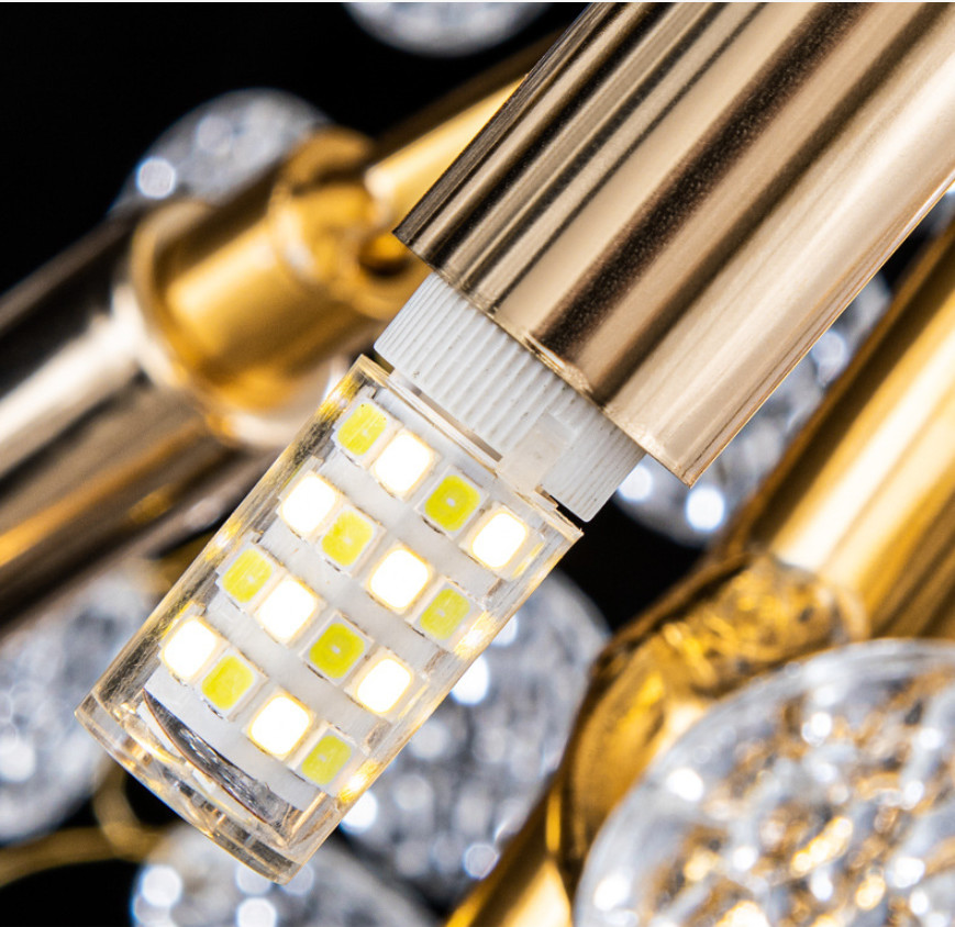 Modern Luxury Commercial Chandeliers Lighting Soft And Not Dazzling