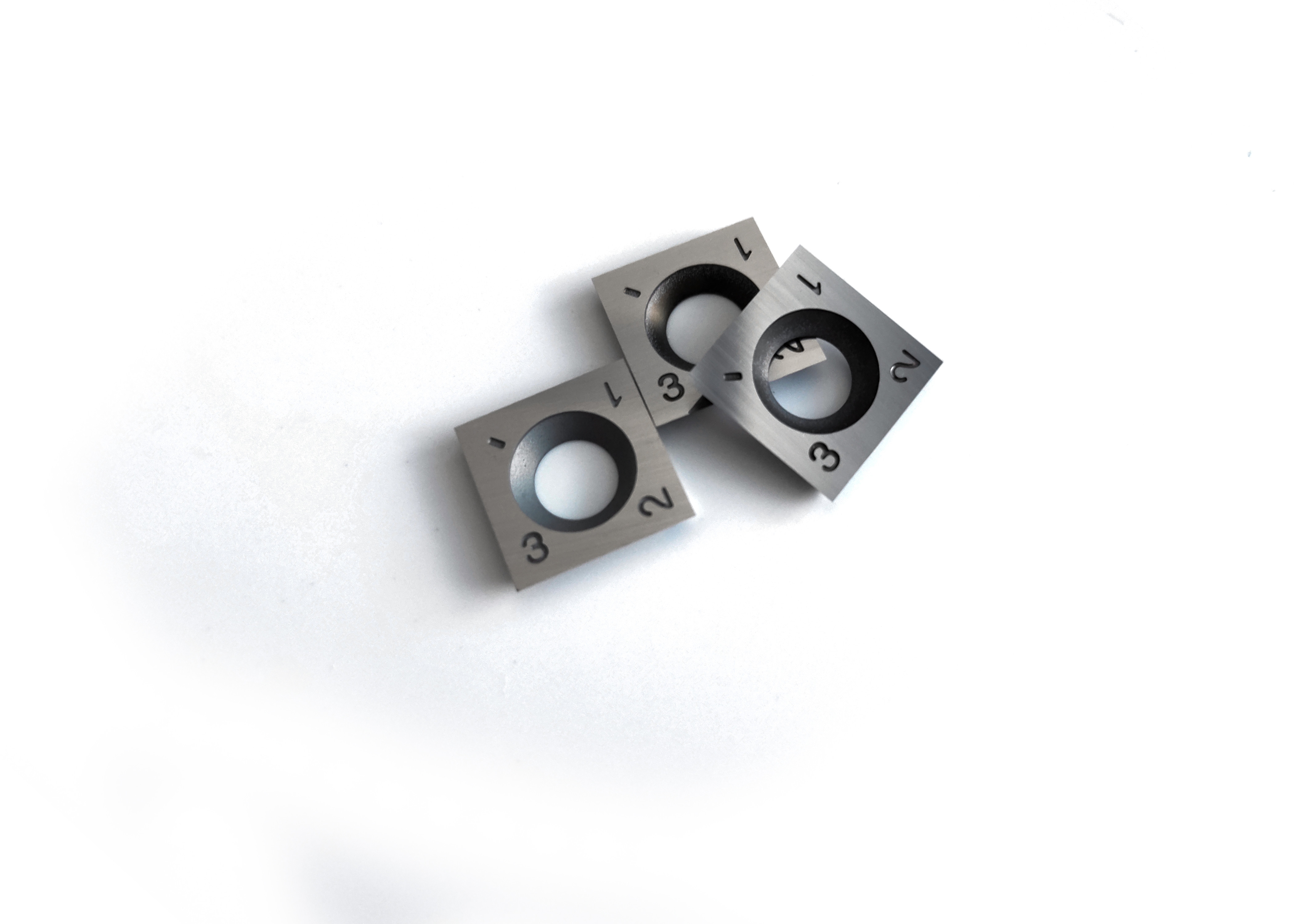 High Performance Carbide Cutter Inserts / Carbide Tool Inserts Durable In Use