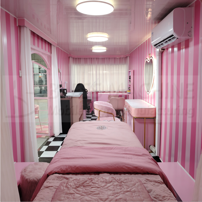 40kms per hr Battery-Powered Mobile Salon Truck for Beauty Makeup and Spa Services