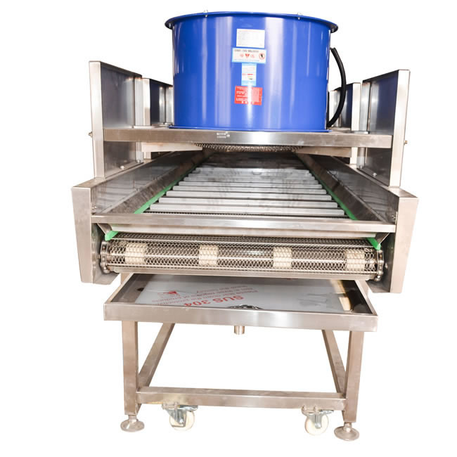 1ton/H 13600W Fruit Vegetable Drying Machine Dry Fruits Processing Machine