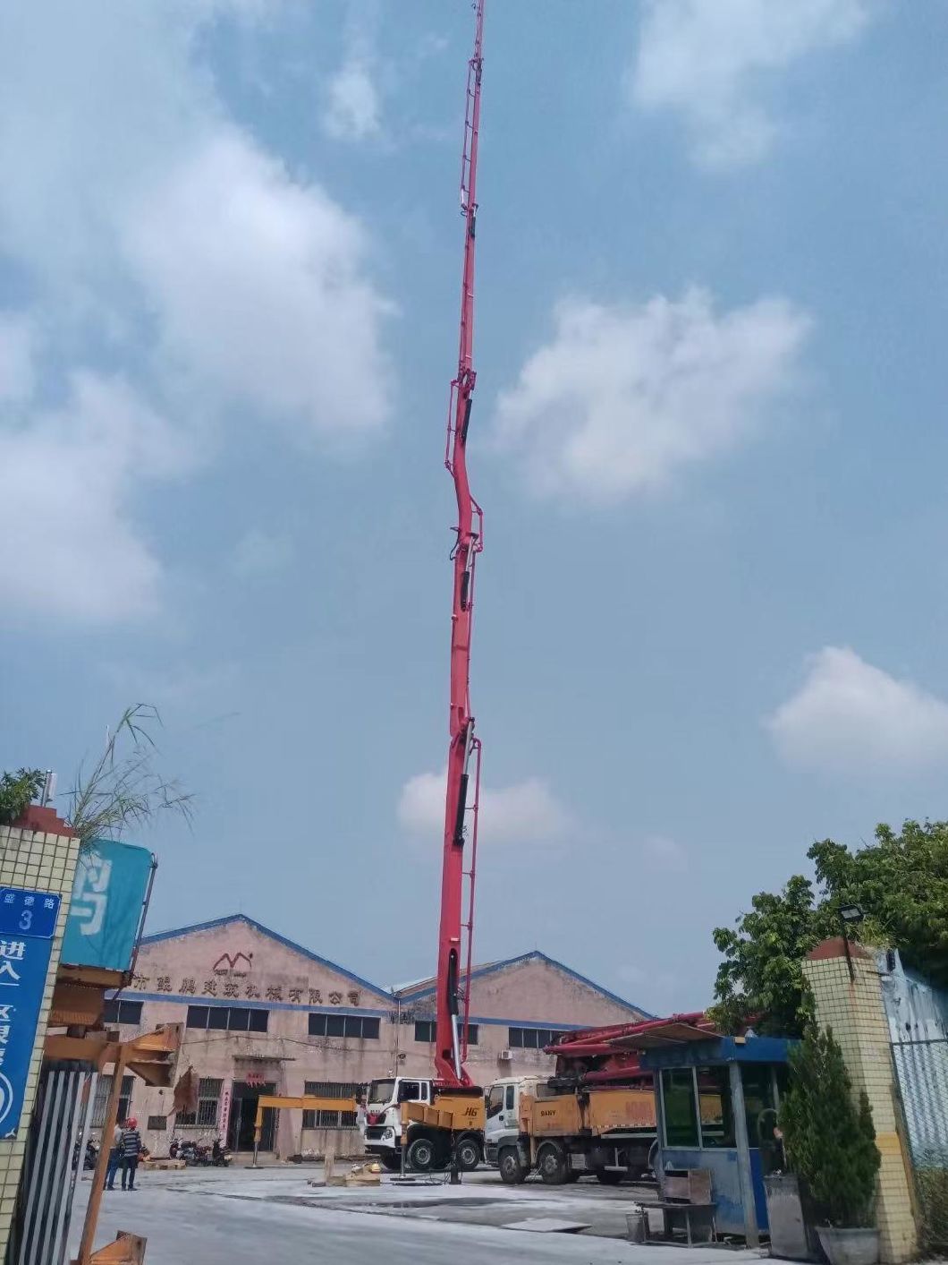 New 75m Concrete Pump Truck Truck Mounted Pump