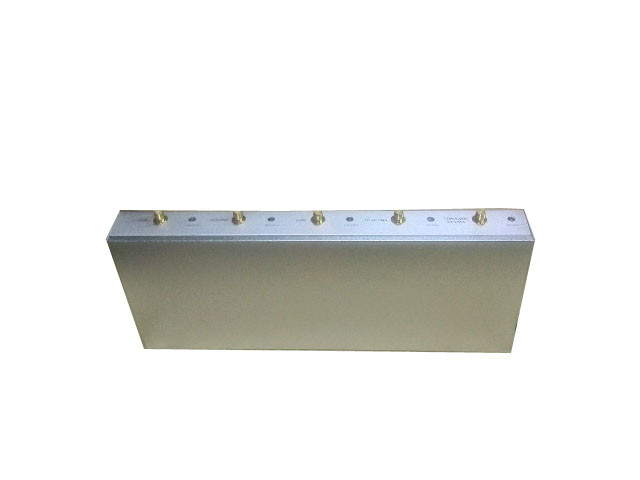 5 Antenna 33dBm Cell Phone Signal Jammer / Blocker EST-808D For Custom