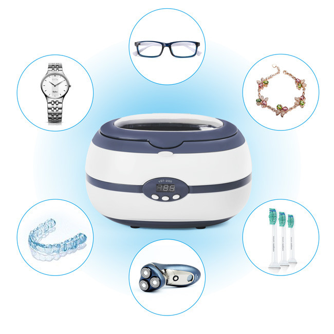 35W SUS304 Tank Ultrasonic Denture Cleaner 40kHZ LVD