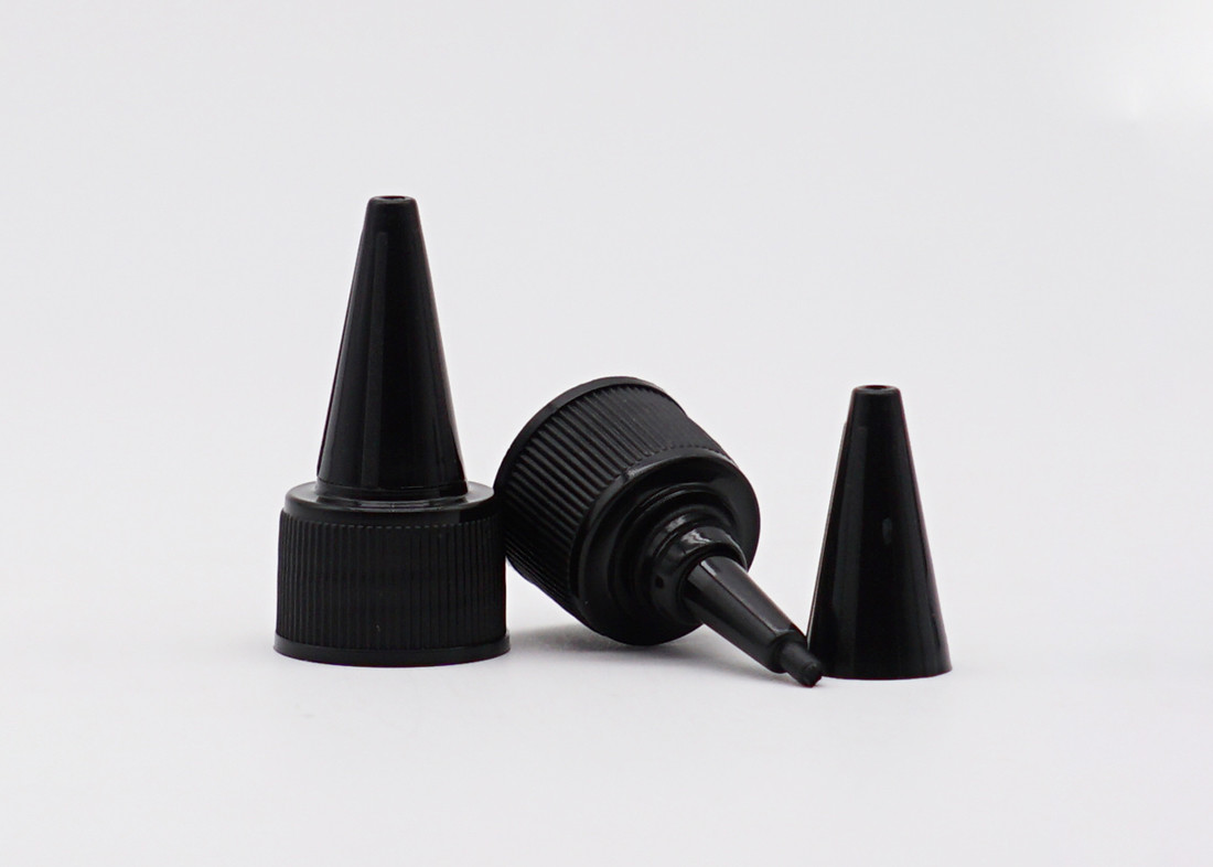 Non Spill Plastic 24mm Twist Top Screw Cap High Sealed