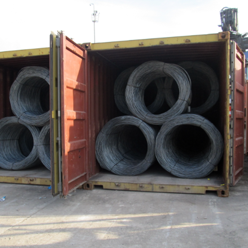 Hot Rolled Galvanized Mild Steel Wire Rod In Coils Customized