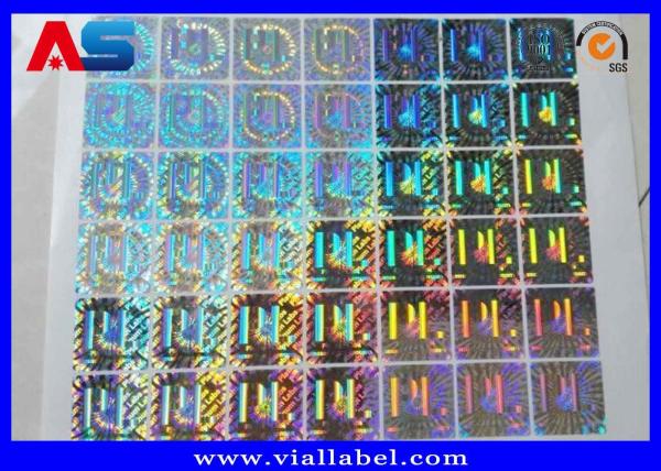Custom Holographic Stickers , Anti Fake 3D Hologram Stickers Printing void