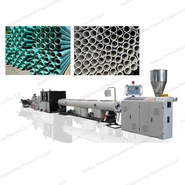 PVC Water Pipe Extrusion Making Machine/Rigid PVC/UPVC Pipe Production Line