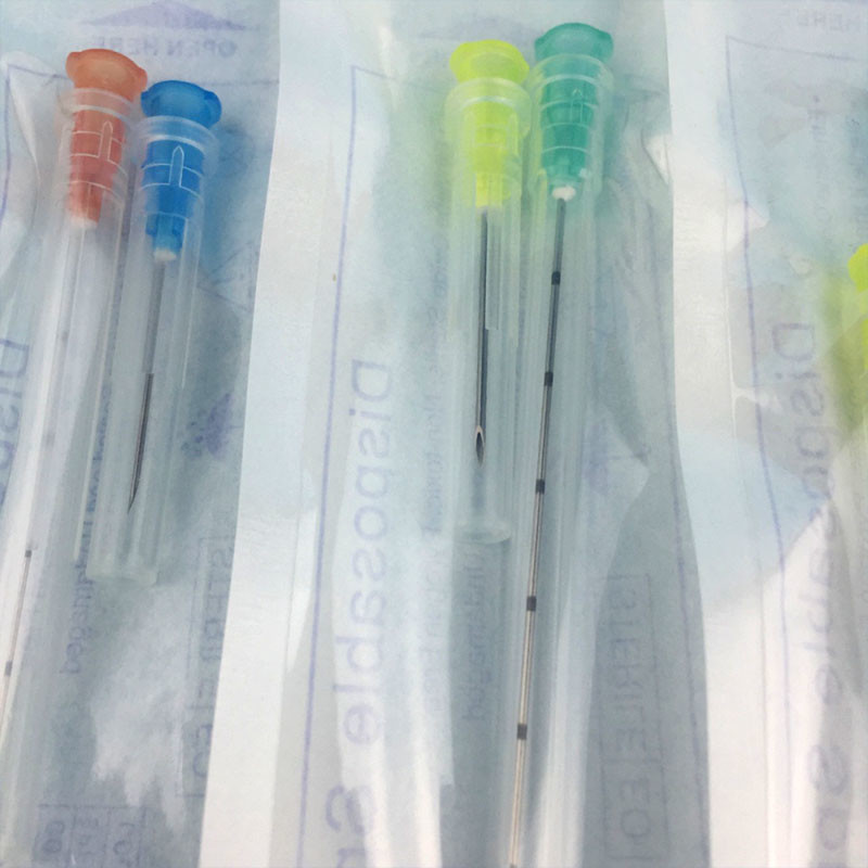 Blunt 25g X 50mm Cannula Piercing Needles For Hyaluronic Acid Fillers