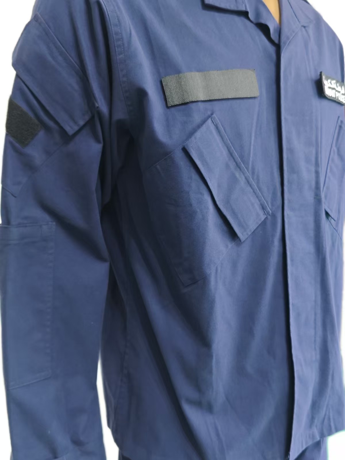 Navy ACU Pro Combat Shirt - 65% Polyester/35% Cotton Tactical Field Uniform