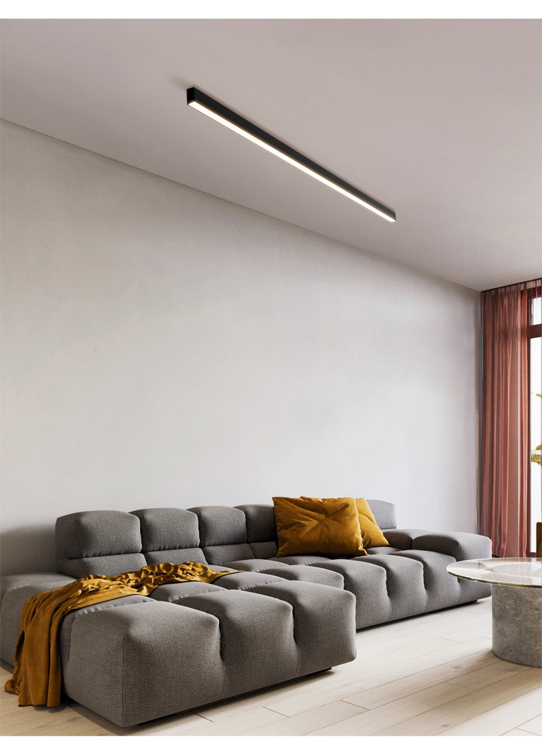 Long Strip Ceiling Lights Simple Balcony Bedroom Background Wall Living Room Minimalism Ceiling Lights(WH-MA-288)