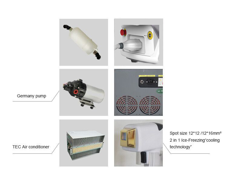 CE 600W 1000W Diode Laser Hair Removal Device Portable