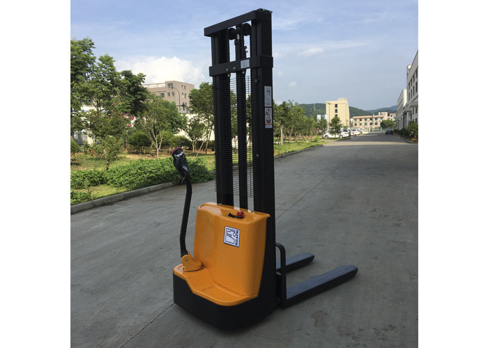 Precision Walkie Pallet Stacker , Electric Stacker Forklift With Curtis Controller