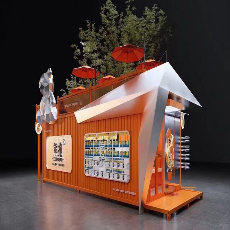 Modern Foldable Container House Tiny Mobile Villas Office Building for Portable Homes