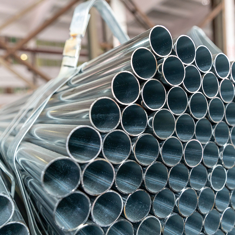 Galvanized Welded Steel Pipe ASTM DIN GB JIS Seamless Coated Pipe for Custom Length Services