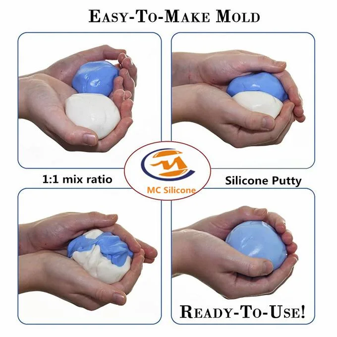 Silicone Impression Putty for Resin Crafts Molds Impression Silicone Putty