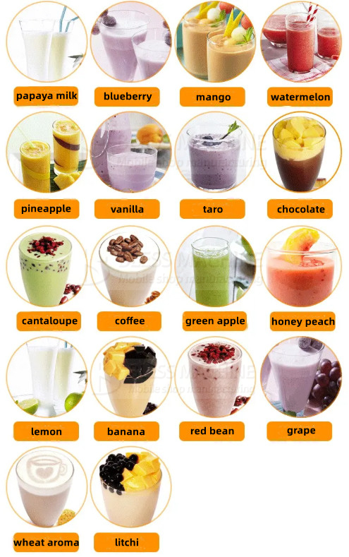 Fresh Juice and Vegetable Fruit Salad Car Trolley for Mobile Shop 2500mm*1600mm*2350mm