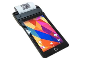  Mini Handheld POS With Printer Wireless Credit Card Machines For Small Business Manufactures