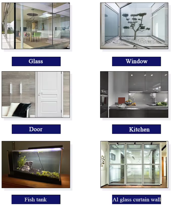 Glass Curtain Wall GP Sealant Aluminum-plastic Panel Doors Windows Installation