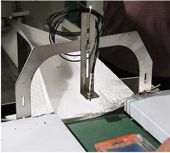 Rice Brick Film Packaging Machine 1100Kg Bubble Film Warehouse