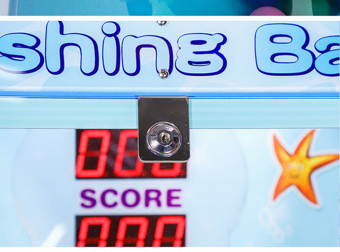 280W Coin Operated Lottery Game Machine Kids Catching Ball Machine