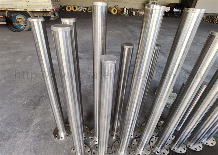 316l Stainless Steel 3inch Water Wire Screen Johnson Type Cylinder For Filtration