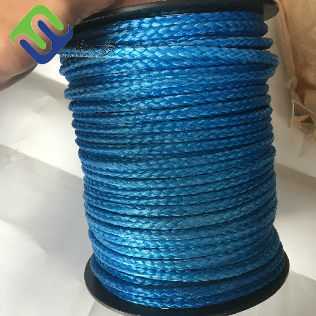 Colored High Strength Braided Synthetic 12 Strand UHMWPE Ship Rope