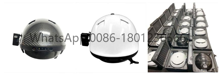Police Temperature Detection AI Helmet