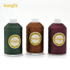 Embroidery Machine Thread Customized Big Cone Polyester Embroidery Threads 120D