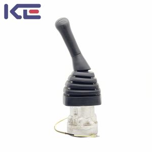 Black Excavator Joystick Handle Controls Pilot Valve For SANY SY75